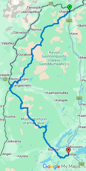 Tiedosto:Paistunturit Muotkatunturit reitti 25.png